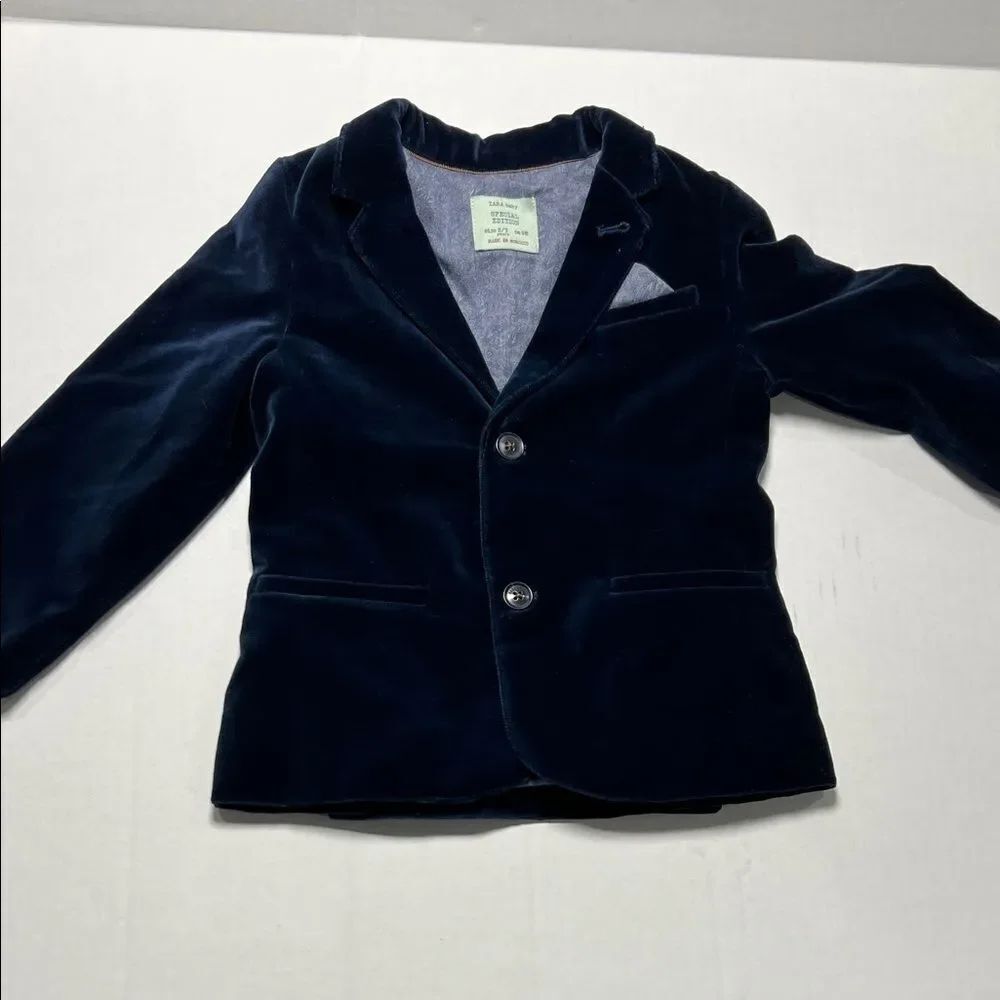 Zara Baby navy special edition blazer size 2-3